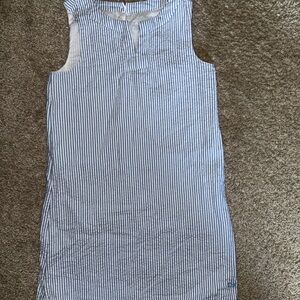 Vineyard Vines Blue and White Striped Dress
